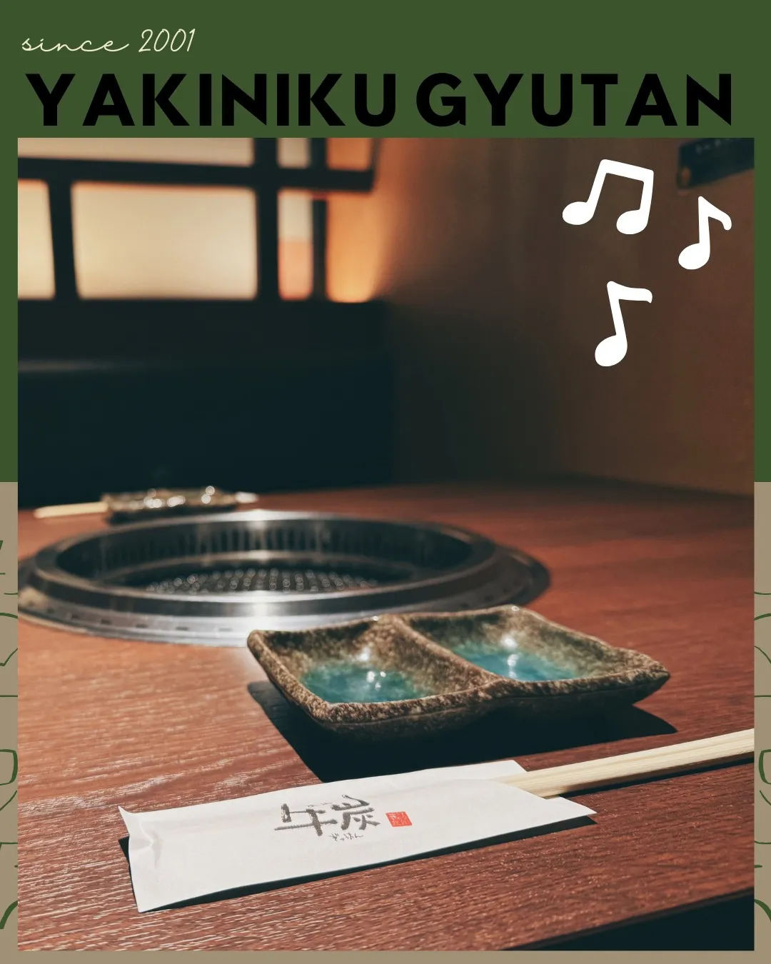本日は音符の日♪ 音楽のように心地よい食体験を✨